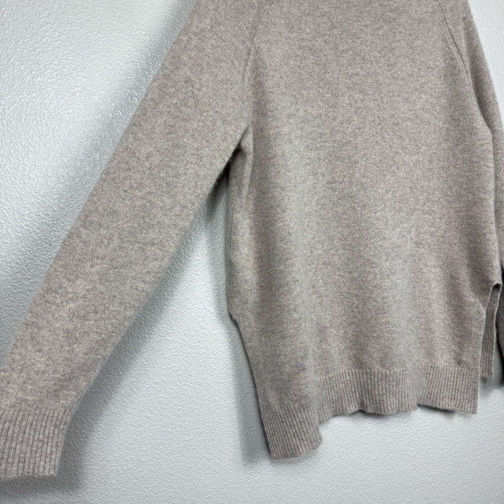 Jarbo turtle neck 100% cashmere sweater tan EUC‎ E - Picture 11 of 14